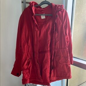 Gap Red Hooded Jacket
